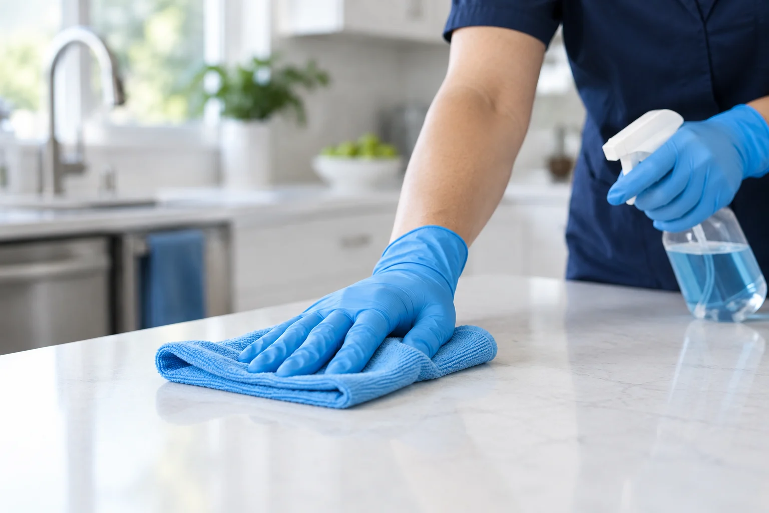 Detaylı Mutfak ve Banyo Temizliği için temsili temizlik görseli